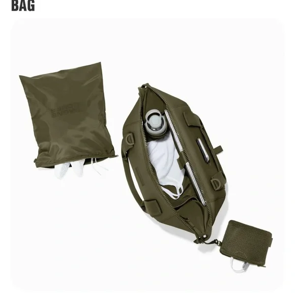 Danger Dover - Landon Neoprene Carryall Bag (Medium) Dark Moss Color - Picture 5 of 14